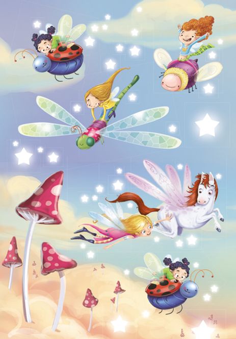 Hovedbilde DECOR Stickers Alvedans, 3 ark (10 pakk)