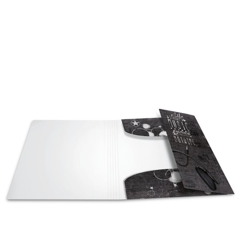 HERMA strikkmappe i plastmateriale, A3, Musikk (3 pakk)