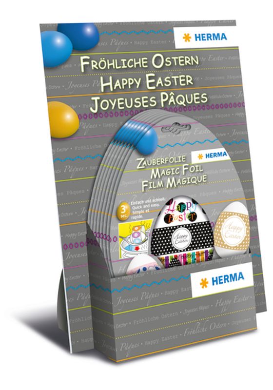 Display TREND Magic Foil til påskeegg, 20 pakninger