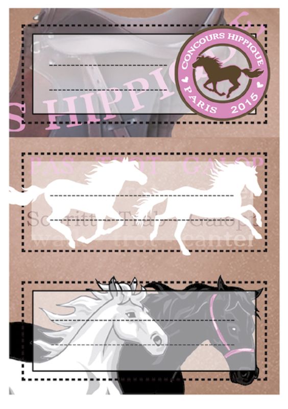 VARIO boketiketter Hester, glitter, 2 ark (10 pakk)