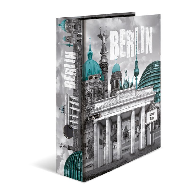 HERMA ringperm i kartong, A4, Berlin (10 pakk)