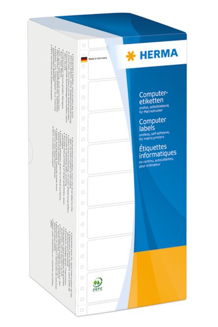 Hovedbilde HERMA dataetiketter i bane 6000 stk, 101x48